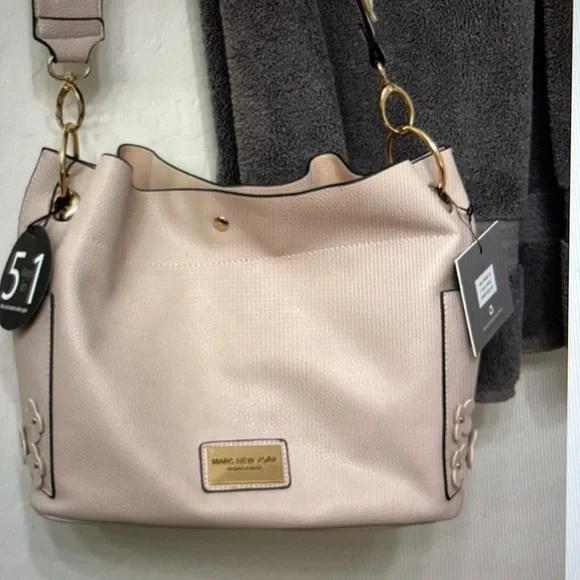 Marc New York/Andrew Marc 5 Bags In 1. Khaki Color NWT - Picture 3 of 12